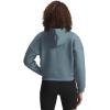 imageUnder Armour Womens Rival Fleece Piped Half Zip Hoodie587 Jasper Blue   White