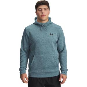 imageUnder Armour Mens Armourfleece Twist Hoodie587 Jasper Blue   Black