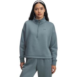 imageUnder Armour womens Armour Fleece Half Zip587 Jasper Blue   Jasper Blue