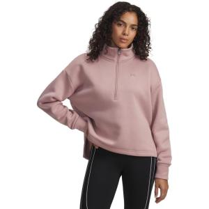 imageUnder Armour womens Armour Fleece Half Zip673 Tourmaline Pink   Tourmaline Pink