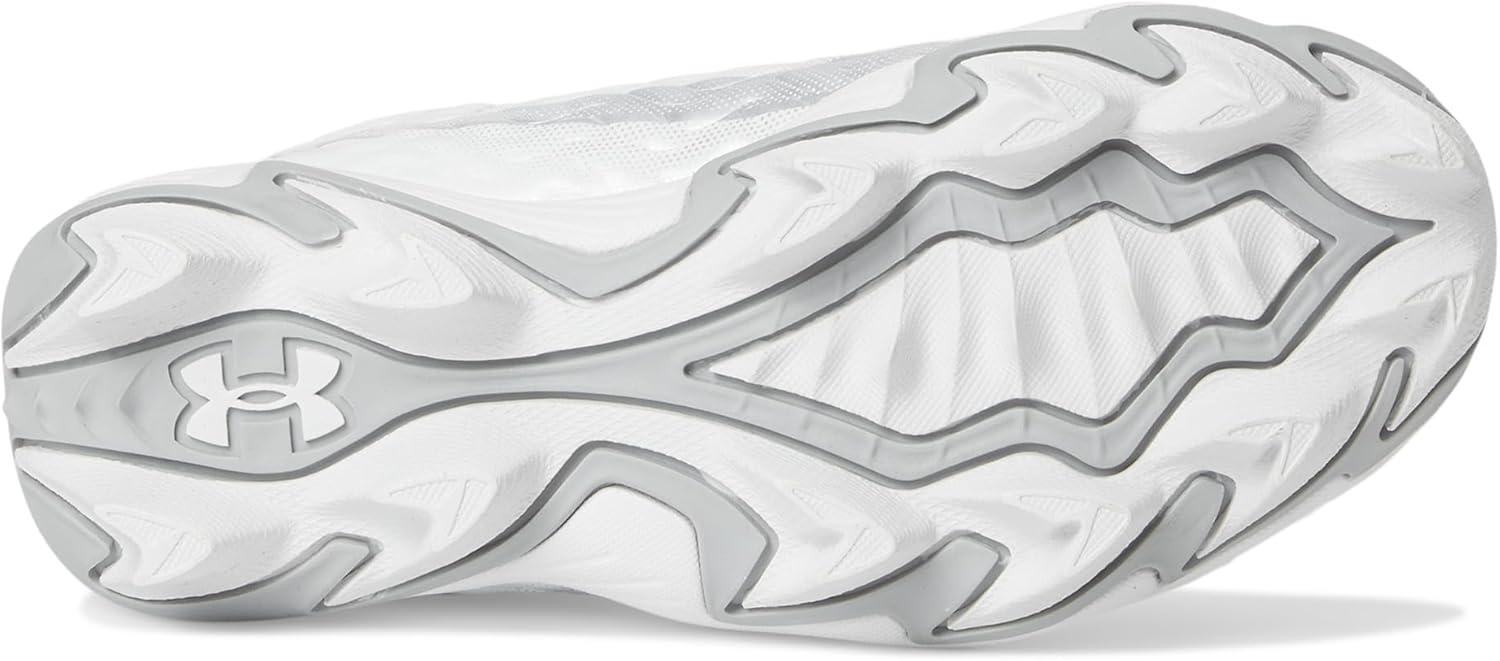 imageUnder Armour Boys Spotlight Hammer Rm Jr100 WhiteMetallic SilverMetallic Silver
