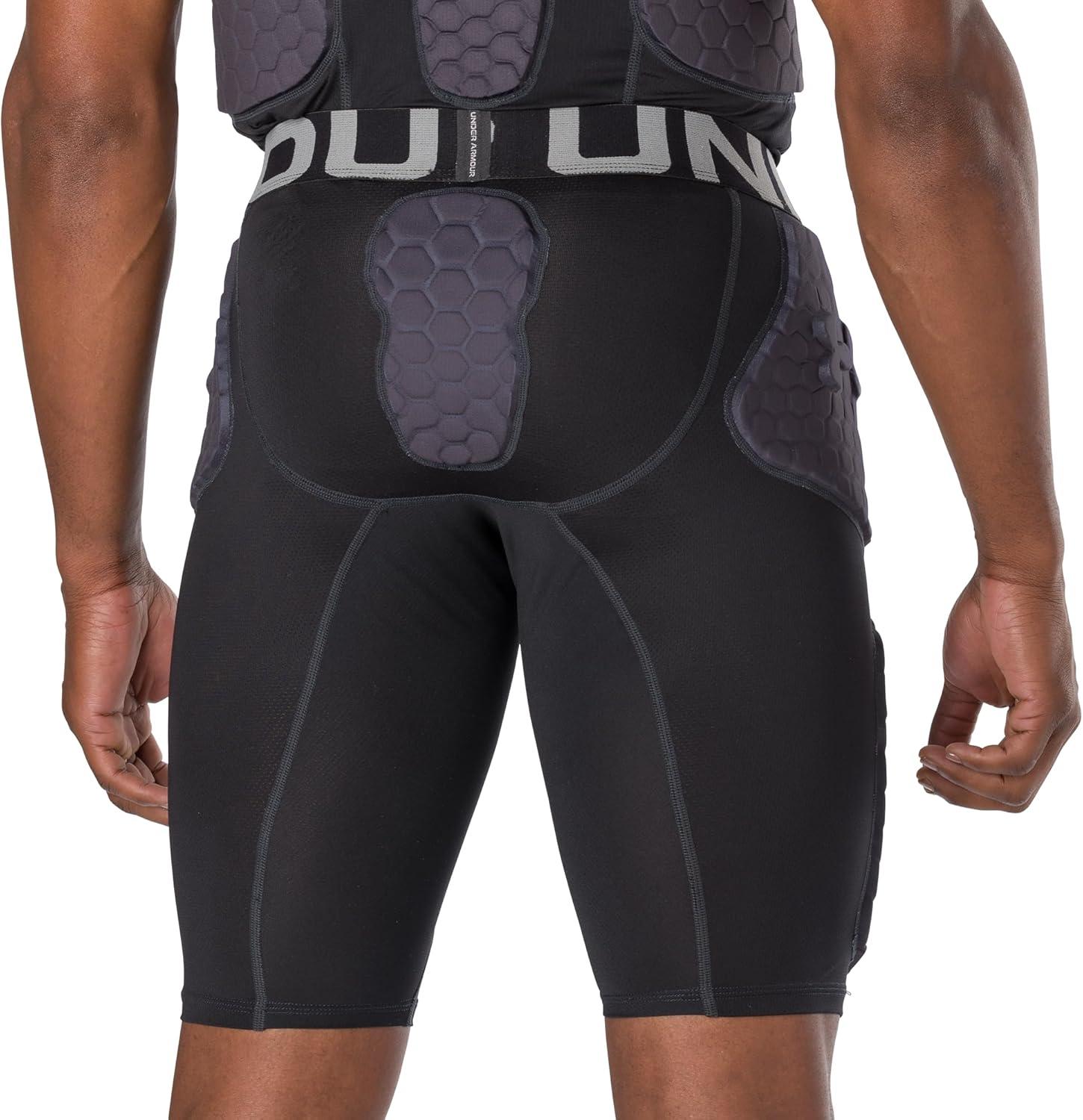 imageUnder Armour Gameday 5Pad Football Girdle for Men Girdle for Football PlayersBlack
