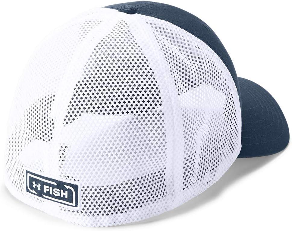 imageUnder Armour Mens Fish Hook 20 CapAcademy 408White