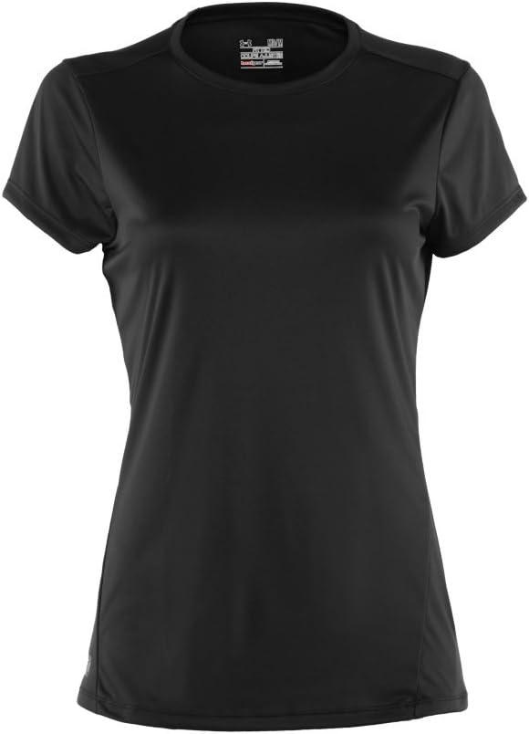 imageUnder Armour Womens Tactical HeatGear Compression TShirtBlack Clear