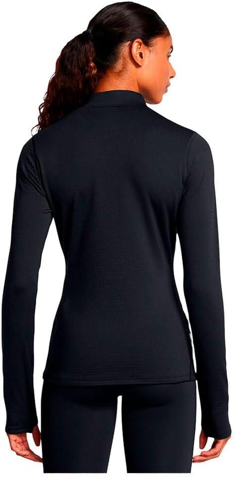 imageUnder Armour Womens Vanish Cold Weather 12 Zip001 Black   Reflective