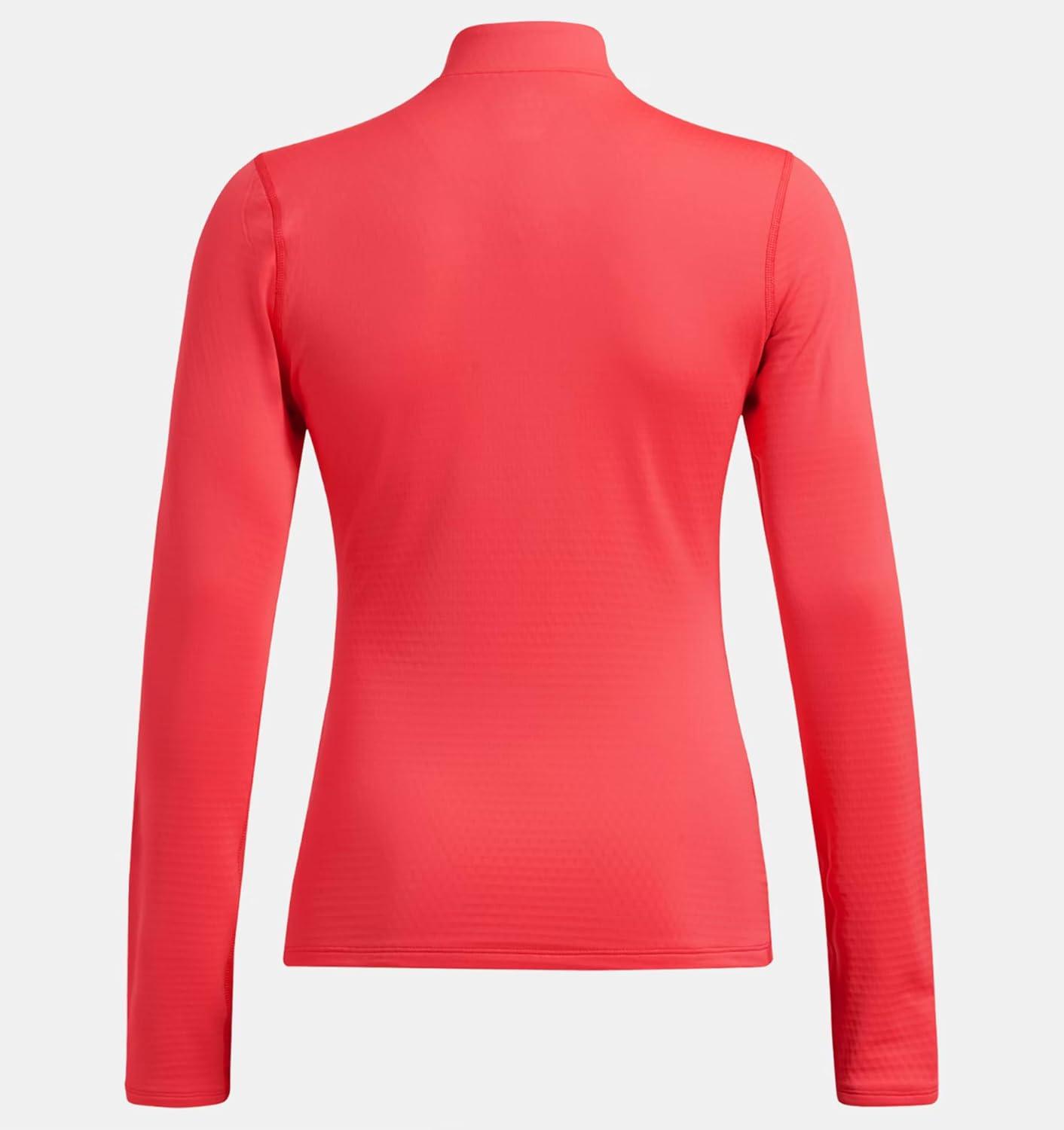 imageUnder Armour Womens Vanish Cold Weather 12 Zip713 Racer Red   Reflective