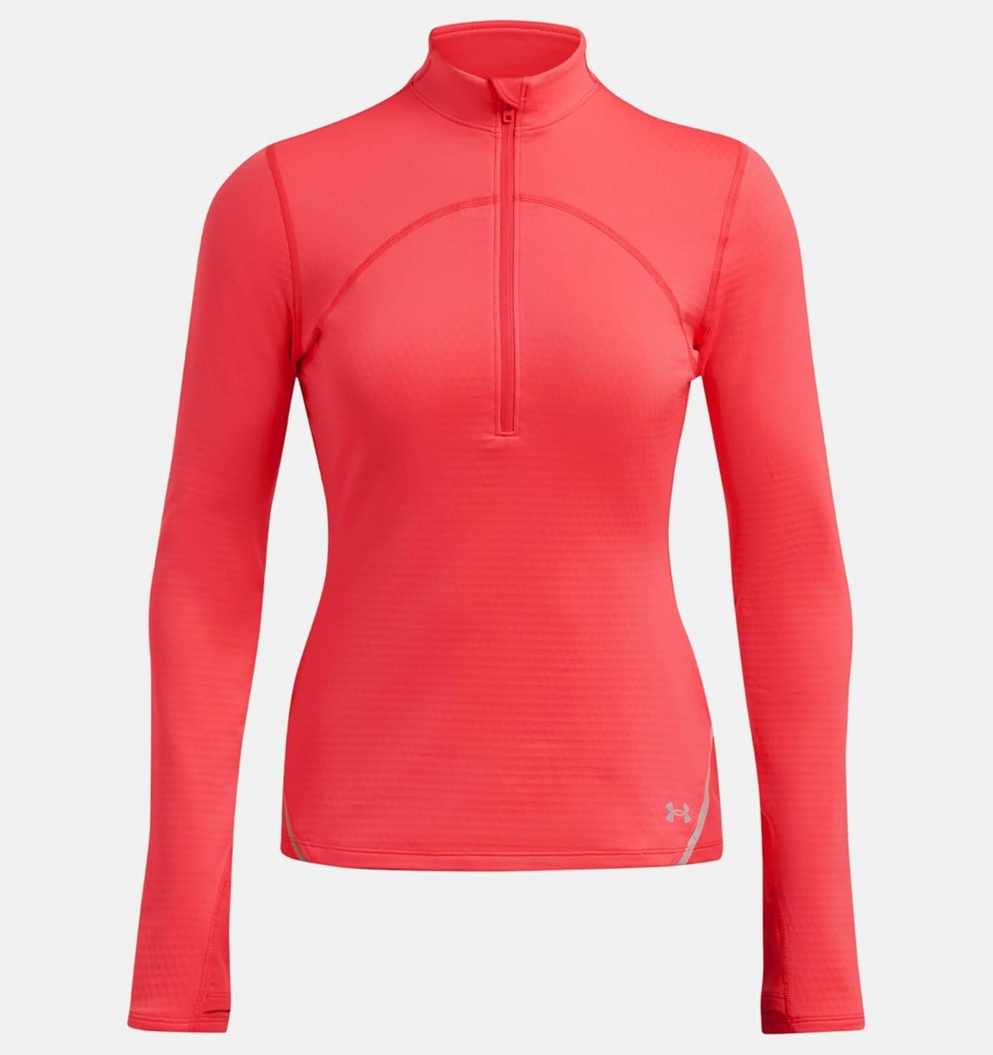 imageUnder Armour Womens Vanish Cold Weather 12 Zip713 Racer Red   Reflective