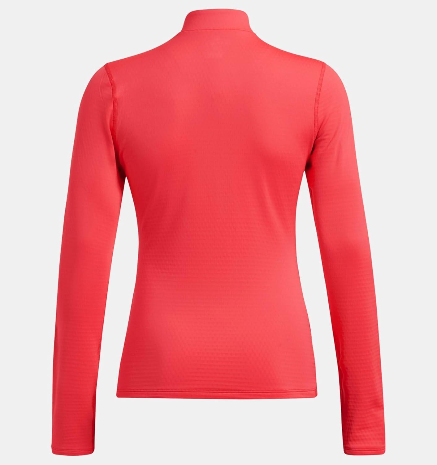 imageUnder Armour Womens Vanish Cold Weather 12 Zip713 Racer Red   Reflective