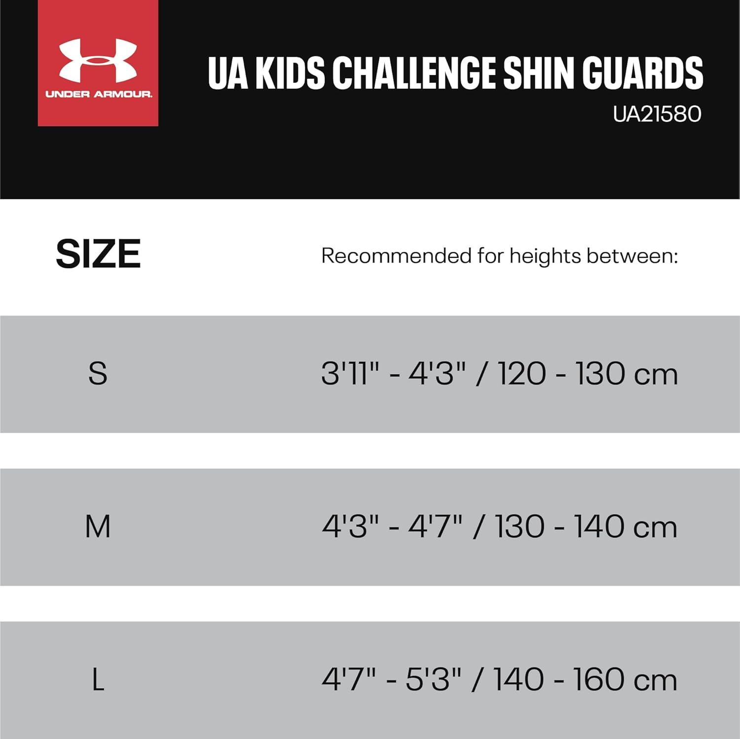 imageUnder Armour Youth Soccer Shin Guards Challenge ShinMatrix GreenCobalt