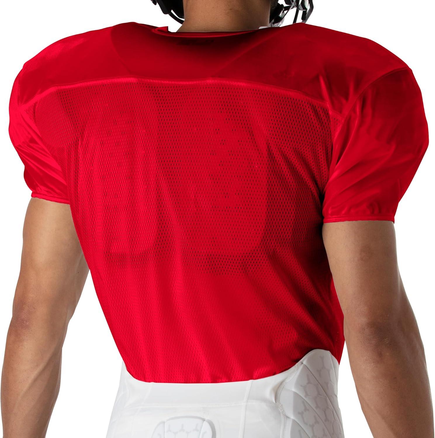 imageUnder Armour YouthBoys Football Jersey for Parctice ampamp Game Day Breathable LightweightRed