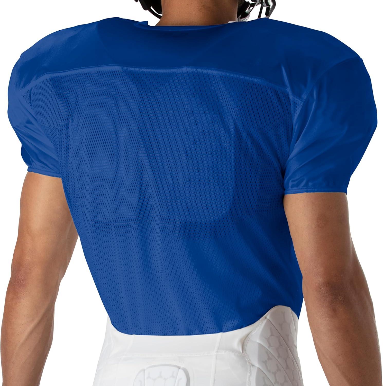 imageUnder Armour YouthBoys Football Jersey for Parctice ampamp Game Day Breathable LightweightRoyal