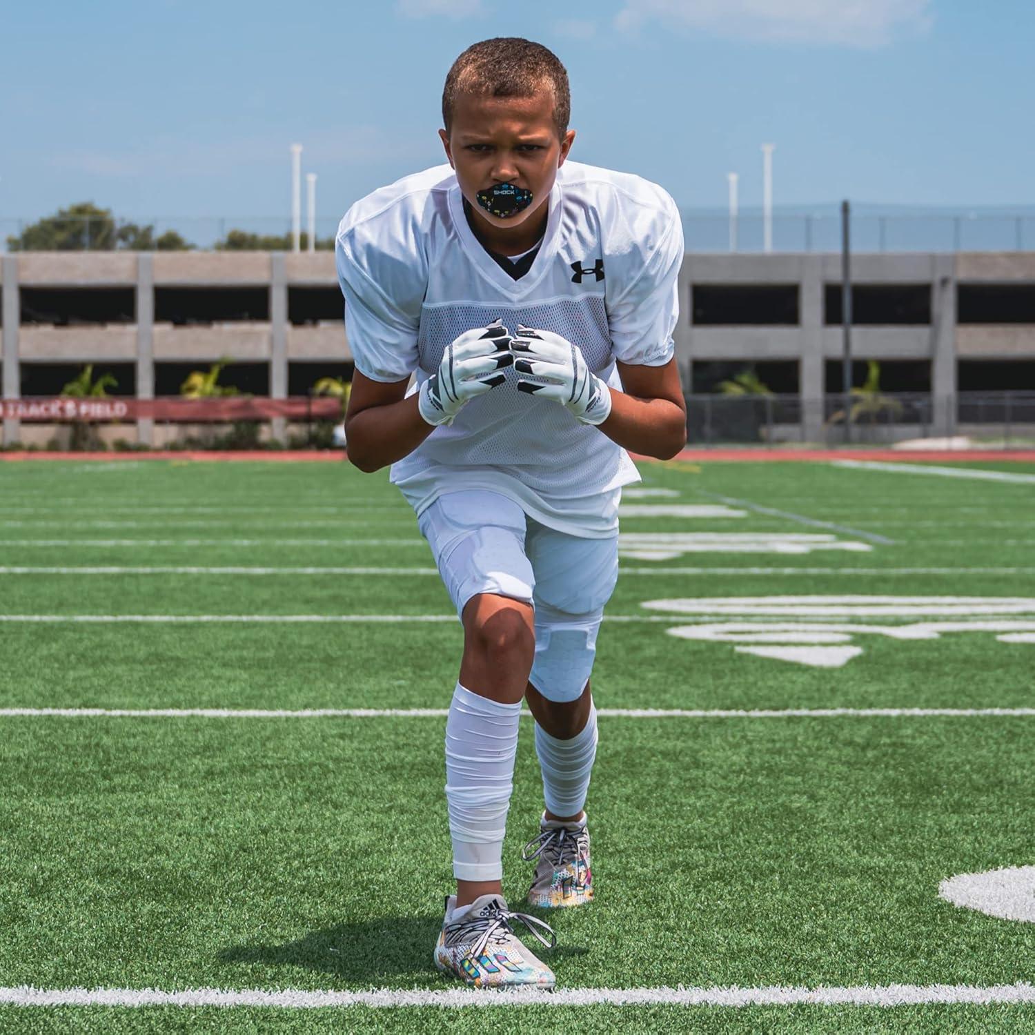 imageUnder Armour YouthBoys Football Jersey for Parctice ampamp Game Day Breathable LightweightRoyal