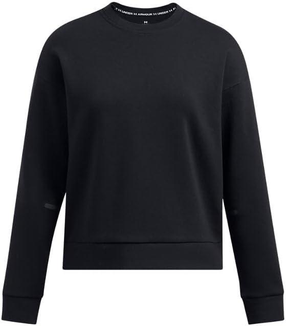 imageUnder Armour womens Unstoppable Fleece Crew Neck001 Black   Black