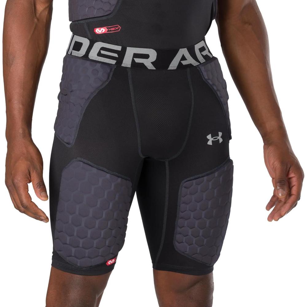 imageUnder Armour Gameday 5Pad Football Girdle for Men Girdle for Football PlayersBlack