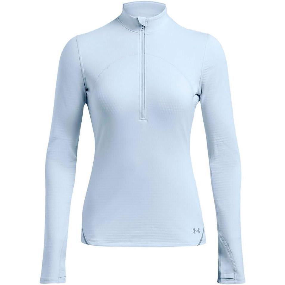 imageUnder Armour Womens Vanish Cold Weather 12 Zip464 Nimbus Blue   Reflective