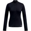 imageUnder Armour Womens Vanish Cold Weather 12 Zip001 Black   Reflective