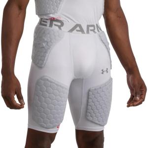 imageUnder Armour Gameday 5Pad Football Girdle for Men Girdle for Football PlayersWhite