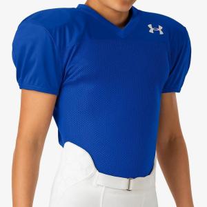 imageUnder Armour YouthBoys Football Jersey for Parctice ampamp Game Day Breathable LightweightRoyal