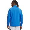 imageUnder Armour Mens Armourfleece 14 Zip402 Blue Atlantis   White