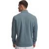 imageUnder Armour Mens Armourfleece 14 Zip587 Jasper Blue   White