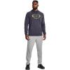 imageUnder Armour Mens Armourfleece Straight Leg Pant014 Halo Gray   Black