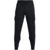 imageUnder Armour Mens Rival Fleece Cargo Jogger001 Black   White