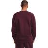 imageUnder Armour Mens Rival Fleece CrewDark Maroon 600Onyx White