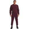 imageUnder Armour Mens Rival Fleece CrewDark Maroon 600Onyx White