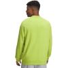imageUnder Armour Mens Rival Fleece CrewGreen VibeWhite