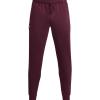 imageUnder Armour Mens Rival Fleece JoggersDark Maroononyx White