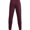 imageUnder Armour Mens Rival Fleece JoggersDark Maroononyx White