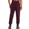 imageUnder Armour Mens Rival Fleece JoggersDark Maroononyx White