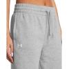 imageUnder Armour Womens Rival Fleece Straight Leg Pants011 Mod Gray Light Heather   White