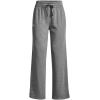 imageUnder Armour Womens Rival Fleece Straight Leg Pants025 Castlerock Light Heather   White