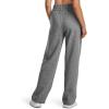 imageUnder Armour Womens Rival Fleece Straight Leg Pants025 Castlerock Light Heather   White