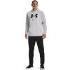 imageUnder Armour mens Armour Fleece Big Logo Hoodie014 Halo Gray   Black