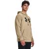 imageUnder Armour mens Armour Fleece Big Logo Hoodie299 City Khaki   Black