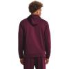 imageUnder Armour mens Armour Fleece Big Logo Hoodie600 Dark Maroon   Black