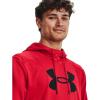imageUnder Armour mens Armour Fleece Big Logo Hoodie601 Red   Black