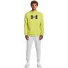 imageUnder Armour mens Armour Fleece Big Logo Hoodie743 Lime Yellow   Black