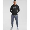 imageUnder Armour mens Armour Fleece Big Logo HoodieBlack 001Pitch Gray