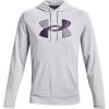 imageUnder Armour mens Armour Fleece Big Logo HoodieHalo Gray 014Twilight Purple