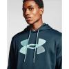 imageUnder Armour mens Armour Fleece Big Logo HoodieMechanic Blue 467Seaglass Blue