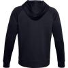 imageUnder Armour mens Rival Fleece Full Zip HoodieBlack 001Onyx White
