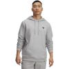 imageUnder Armour Mens Project Rock Rival Fleece Hoodie011 Mod Gray Medium Heather   Black Medium Heather