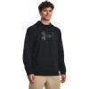 imageUnder Armour mens Armour Fleece Big Logo Hoodie001 Black   Black