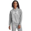 imageUnder Armour womens Rival Fleece Big Logo Hoodie012 Mod Gray Light Heather   White