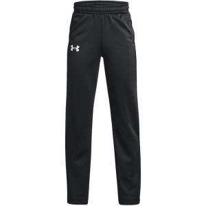 imageUnder Armour Boys Armourfleece Straight Leg PantBlackWhite