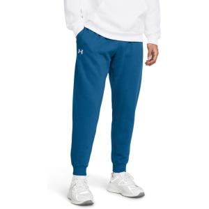 imageUnder Armour Mens Rival Fleece Joggers406 Photon Blue   White