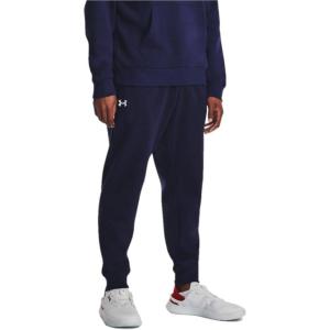 imageUnder Armour Mens Rival Fleece Joggers410 Midnight Navy   White